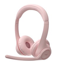 view Logitech Zone 300 Bluetooth Overhead Wireless Stereo Headset with Dual Noise Cancelling - Rose