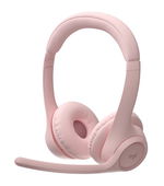 Logitech Zone 300 Bluetooth Overhead Wireless Stereo Headset with Dual Noise Cancelling - Rose