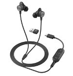 Logitech Zone Wired Earbuds - Optimized for Microsoft Teams