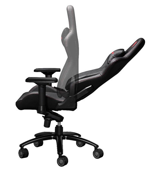 Mad Catz GYRA Leather Gaming Chair 4D Armrests Black | Elive NZ