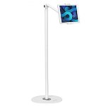 Mbeat Activiva 1.3m Universal iPad and Tablet Floor Stand - Matte White
