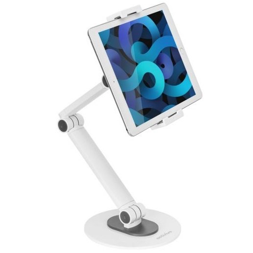 Mbeat Activiva Universal iPad and Tablet Tabletop Stand - Matte White