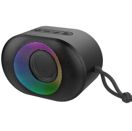 Mbeat Bump B1 RGB Bluetooth Wireless Portable Speaker - Black