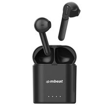 view Mbeat E1 Bluetooth In-Ear True Wireless Stereo Earbuds - Black