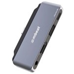 Mbeat Elite Mini P6 4-in-1 USB-C Portable Hub - Space Grey