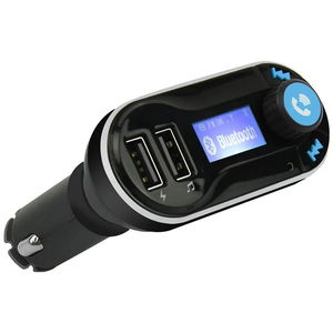 Mbeat MB-BT-300 Bluetooth and FM Hands Free Car Kit with Media Player and USB Charging