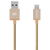 Mbeat Toughlink 1.2m Braided Lightning to USB Charge & Sync Cable - Gold