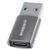 Mbeat ToughLink USB 3.0 (Male) to USB-C (Female) Adapter - Space Grey