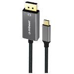 Mbeat ToughLink 1.8m USB-C to DisplayPort Cable - Space Grey