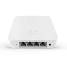 view Cisco Meraki MR30H Basic Coverage 2x2:2 Wi-Fi 5 Wireless Cloud Managed Indoor Access Point with Integrated 4 Port Gigabit Switch