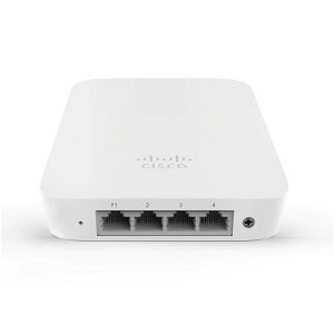 Cisco Meraki MR30H Basic Coverage 2x2:2 Wi-Fi 5 Wireless Cloud Managed Indoor Access Point with Integrated 4 Port Gigabit Switch