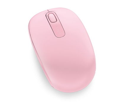 Microsoft 1850 Wireless Optical Mouse - Light Orchid