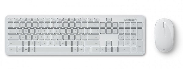 Microsoft Bluetooth Wireless Desktop Keyboard and Mouse - Glacier