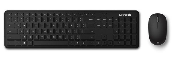 Microsoft Bluetooth Wireless Desktop Keyboard and Mouse - Matte Black