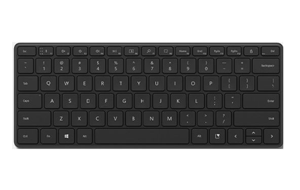 Microsoft Designer Bluetooth Compact Keyboard - Black