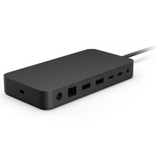 view Microsoft Surface 96W Thunderbolt 4 Dual Video Laptop Docking Station - 3x USB-A, 3x USB-C, Ethernet, Audio Jack