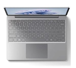 Microsoft Surface Laptop Go 3 12.4 Inch i5-1235U 4.40GHz 8GB RAM 128GB SSD Touchscreen Laptop with Windows 11 Pro - Platinum
