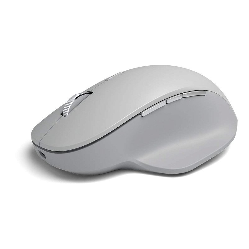 Microsoft Surface Precision Wireless Bluetooth Rechargeable Mouse - Grey