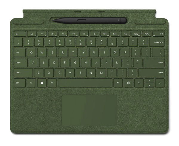 Microsoft Surface Pro Signature Keyboard Cover with Slim Pen 2 - Forest