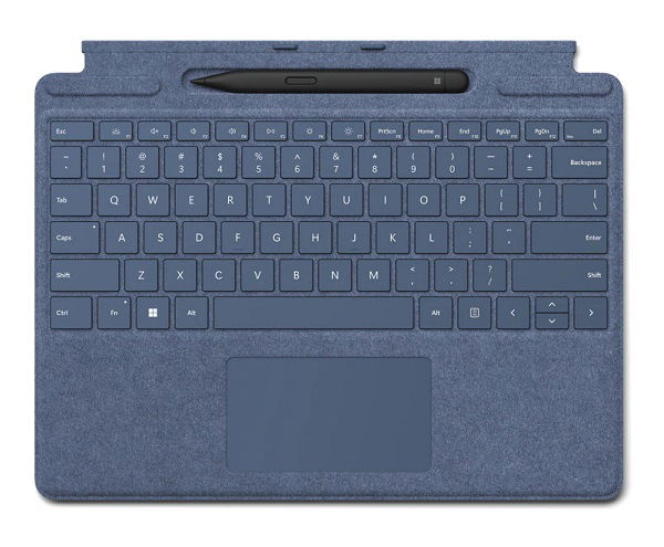 Microsoft Surface Pro Signature Keyboard Cover with Slim Pen 2 - Sapphire