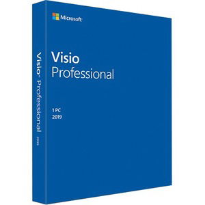 Microsoft Visio Professional 2019 for PC - Retail Pack
