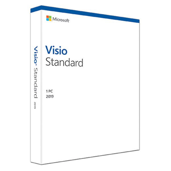 Microsoft Visio Standard 2019 for PC - Retail Pack