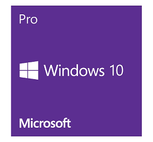 Microsoft Windows 10 Pro Full Version OEM Pack - 64Bit