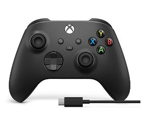 Microsoft Xbox Wireless Controller with USB-C Cable - Black