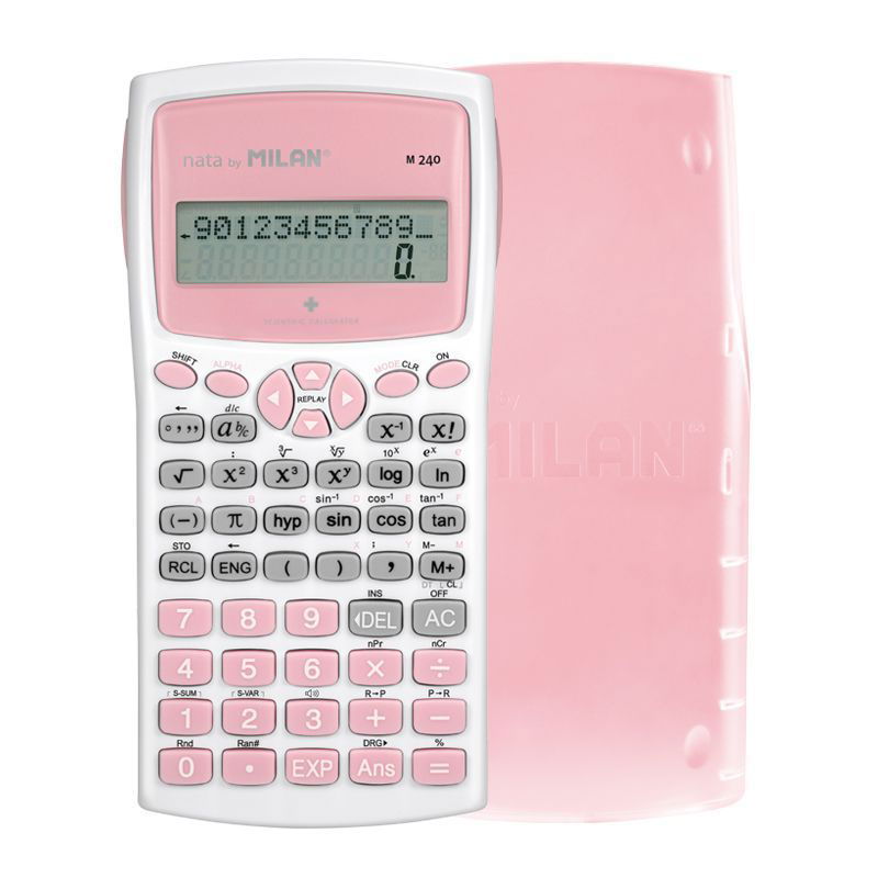 Milan M240 Scientific Calculator - Pink