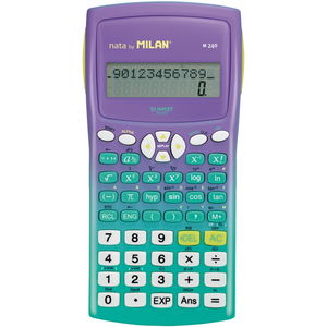 Milan M240 Scientific Calculator - Sunset Green Purple