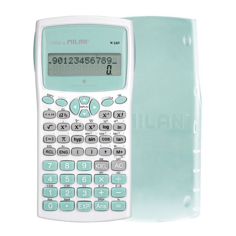 Milan M240 Scientific Calculator - Turquoise