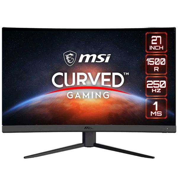 MSI G27C4X 27 Inch 1920 x 1080 300nit 1ms 250Hz VA Curved Gaming Monitor - HDMI, DisplayPort