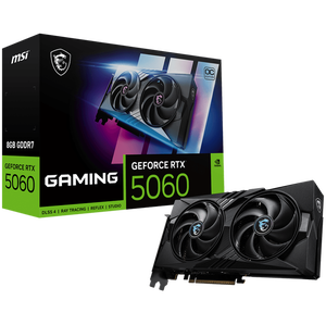MSI GeForce RTX 5060 8G GAMING OC 8GB GDDR7 Nvidia Graphic Card - DisplayPort, HDMI