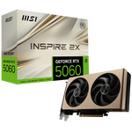 MSI GeForce RTX 5060 8G INSPIRE 2X OC 8GB GDDR7 Nvidia Graphic Card - DisplayPort, HDMI