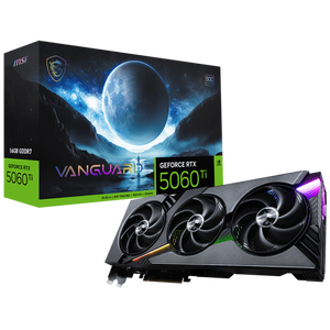 MSI GeForce RTX 5060 TI 16G VANGUARD SOC 16GB GDDR7 NVIDIA Graphics Card - DisplayPort, HDMI