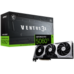 MSI GeForce RTX 5060 Ti 16G VENTUS 3X OC 16GB GDDR7 NVIDIA Graphics Card - DisplayPort, HDMI