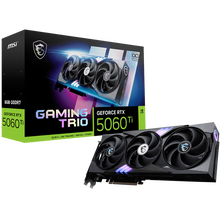 view MSI GeForce RTX 5060 Ti 8G GAMING TRIO OC 8GB GDDR7 NVIDIA Graphics Card - DisplayPort, HDMI