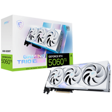 view MSI GeForce RTX 5060 Ti 8G GAMING TRIO OC WHITE 8GB GDDR7 NVIDIA Graphics Card - DisplayPort, HDMI