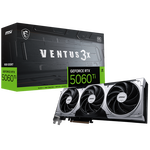MSI GeForce RTX 5060 Ti 8G VENTUS 3X OC 8GB GDDR7 NVIDIA Graphics Card - DisplayPort, HDMI