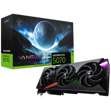 view MSI GeForce RTX 5070 12G VANGUARD SOC 12GB GDDR7 NVIDIA Graphics Card - DisplayPort, HDMI