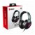 MSI Immerse GH50 USB 2.0 Overhead Wired Gaming Headphones - Black