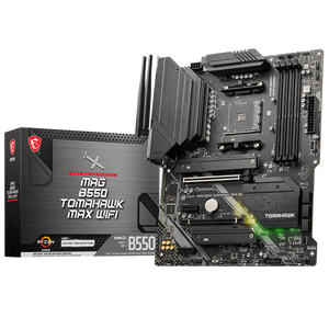 MSI MAG B550 TOMAHAWK MAX WIFI AM4 ATX Wi-Fi Gaming Motherboard