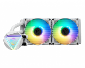 MSI MAG CoreLiquid 240R V2 ARGB Liquid Cooler - White