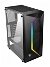 MSI MPG Vampiric 100L Mid Tower Case with Tempered Glass Window - Black