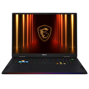 MSI Raider 18 HX AI A2XWIG 18 Inch Intel Ultra 9 285HX 5.5GHz 64GB RAM 1TB SSD NVIDIA GeForce RTX 5080 16GB Laptop with Windows 11 Pro