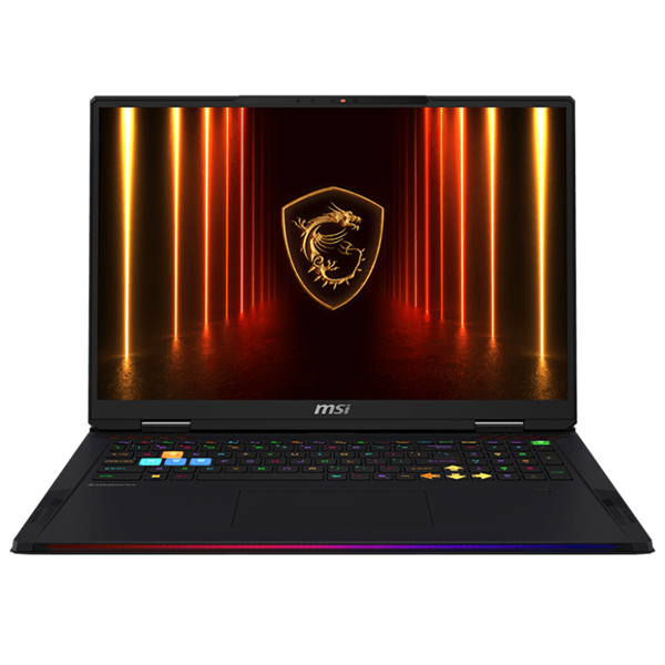 MSI Raider 18 HX AI A2XWIG 18 Inch Intel Ultra 9 285HX 5.5GHz 64GB RAM 1TB SSD NVIDIA GeForce RTX 5080 16GB Laptop with Windows 11 Pro