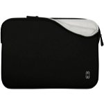 MW Basics ²Life Sleeve with Memory Foam for 16 Inch Laptop - Black/White