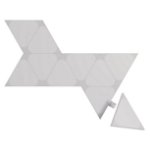 Nanoleaf Shapes Mini Triangles Smart Lighting Starter Kit - 10 Panels