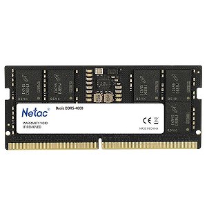 Netac Basic 16GB DDR5 4800MHz SoDIMM Memory