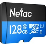 Netac P500 Standard 128GB U1 microSDHC Card with SD Adapter